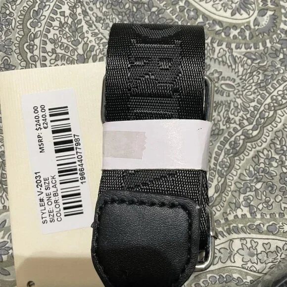 Valentino Orlandi Vegan Crescent Crossbody Bag - Picture 3 of 5